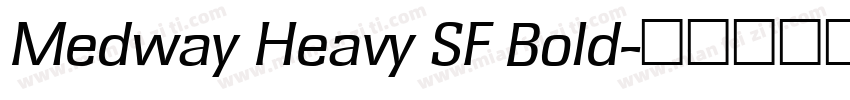 Medway Heavy SF Bold字体转换